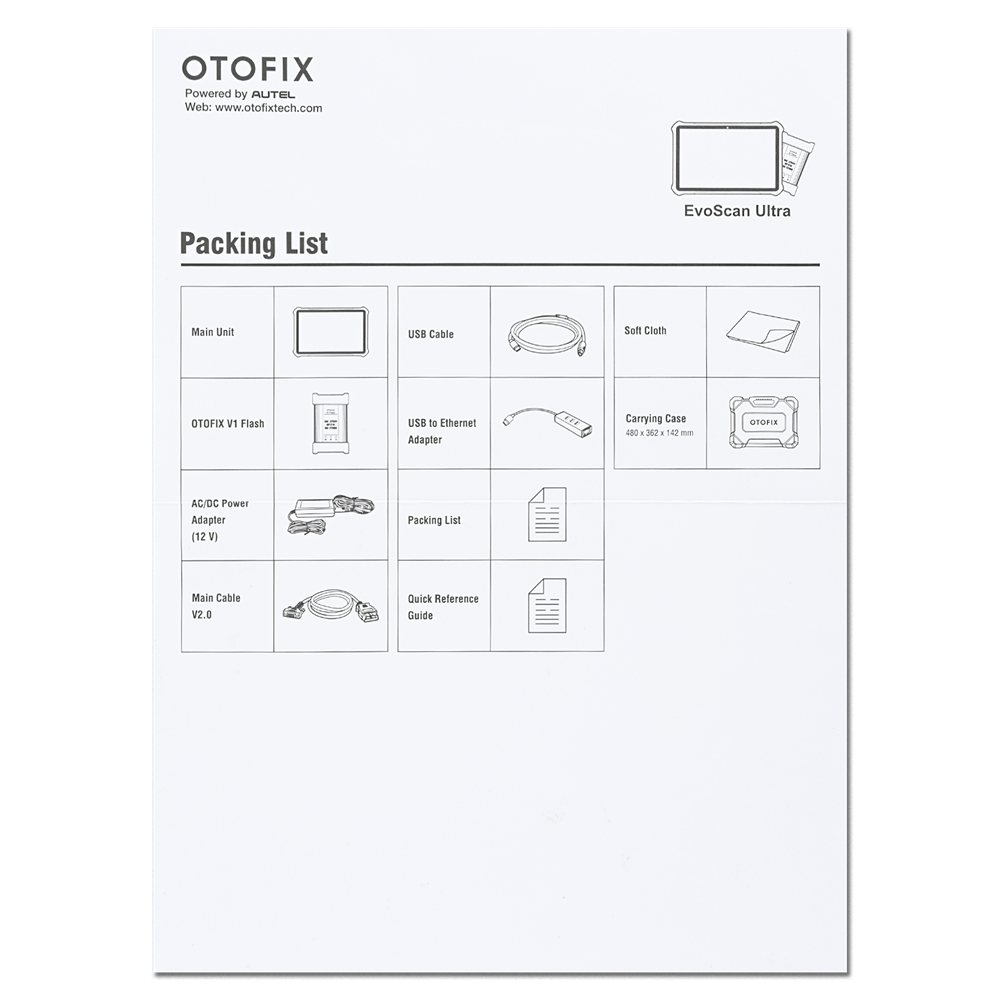 OTOFIX EvoScan Ultra Advanced Diagnostic Scan Tool